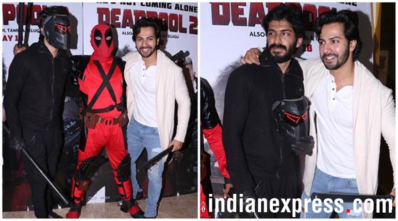 deadpool 2 Harshvardhan Varun Dhawan