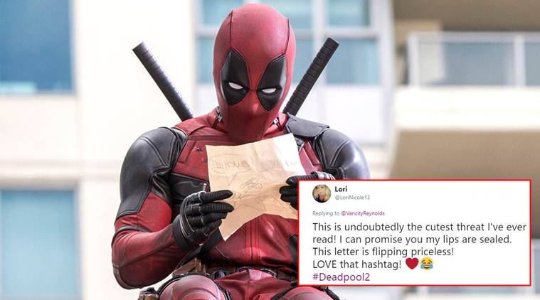 Ryan Reynolds Mocks Avengers Infinity War To Say No To Spoilers Deadpool Fans Call It The Cutest Threat Trending News The Indian Express
