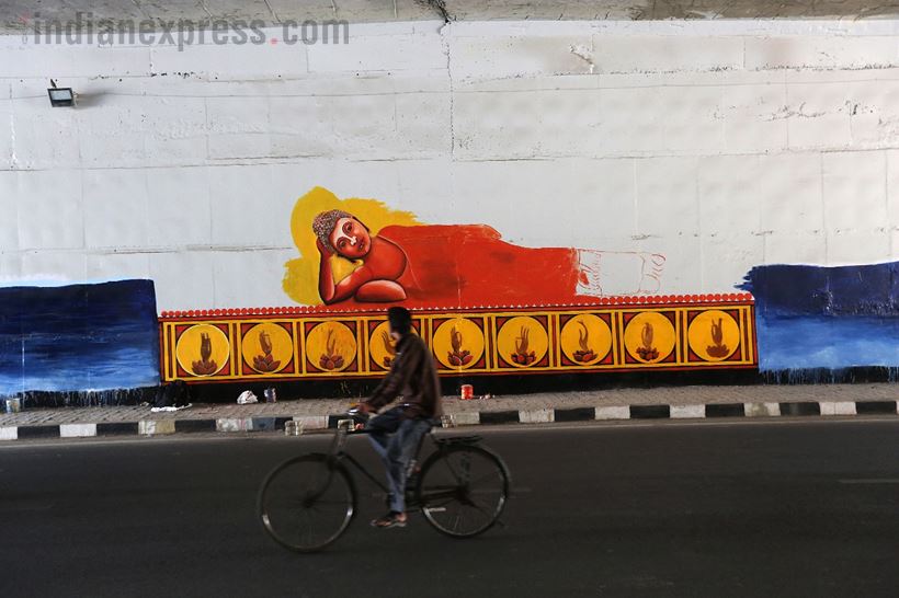 murals Delhi-Meerut Expressway