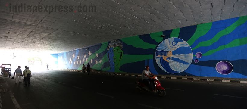 murals Delhi-Meerut Expressway