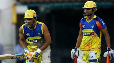 MS Dhoni, Suresh Raina, Gracia, Dhoni CSK, Dhoni Raina, Raina daughter, sports news, cricket, Indian Express