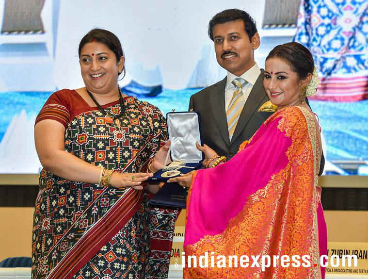 Divya Dutta at the National Film Awards 2018
