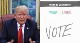 Yanny and Laurel debate, Yanny and Laurel debate white house, Yanny and Laurel debate Ivanka Trump, Ivanka Trump, Ivanka Trump Donald trump, covfefe, indian express