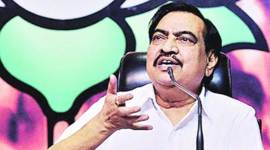 Eknath Khadse 759 Eknath Khadse, Maharashtra assembly polls, Eknath Khadse says BJP leaders caused poll losses, Rohini Khadse, Pankaja Munde, Mumbai news, indian express