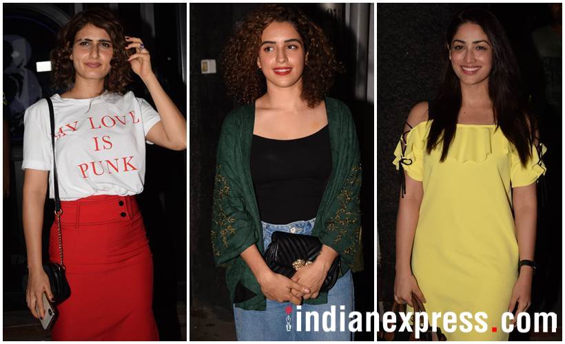 Fatima Sana Shaikh, Sanya Malhotra, Yami Gautam
