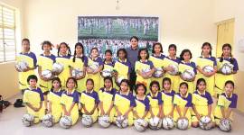 delhi schools, New Delhi Municipal Council, delhi soccer association, Delhi school girls football training, football training, delhi news, indian express news