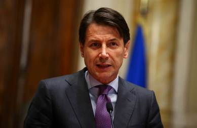Giuseppe Conte, Italy PM, G7 summit