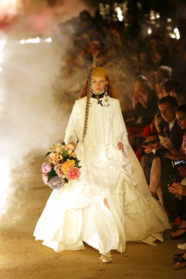 Gucci cruise show, Gucci resort 2019 collection, Gucci latest collection, Gucci fashion show, Gucci graveyard fashion show, indian express, indian express news
