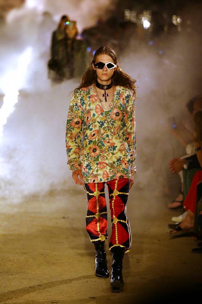 Gucci cruise show, Gucci resort 2019 collection, Gucci latest collection, Gucci fashion show, Gucci graveyard fashion show, indian express, indian express news