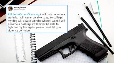 gun laws, gun shootings in school, school shooting, deaths by school shooting, shooting cause, gun laws in US, US gun laws, indian express, indian express news