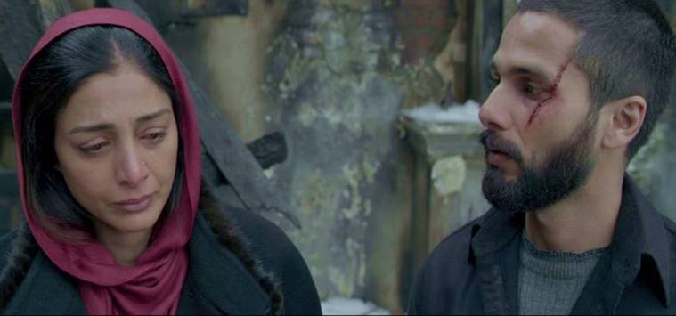 shahid kapoor and tabu in haider