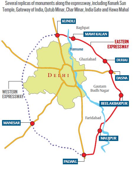 Nh 709a Road Map First 'Smart' Highway Holds Out Hope For A Congested, Choking Capital |  Cities News,The Indian Express