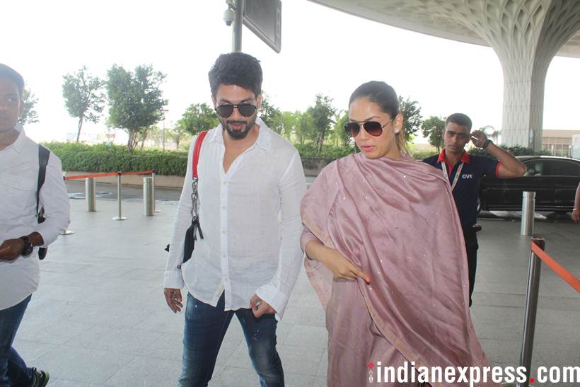 shahid kapoor with mira rajput