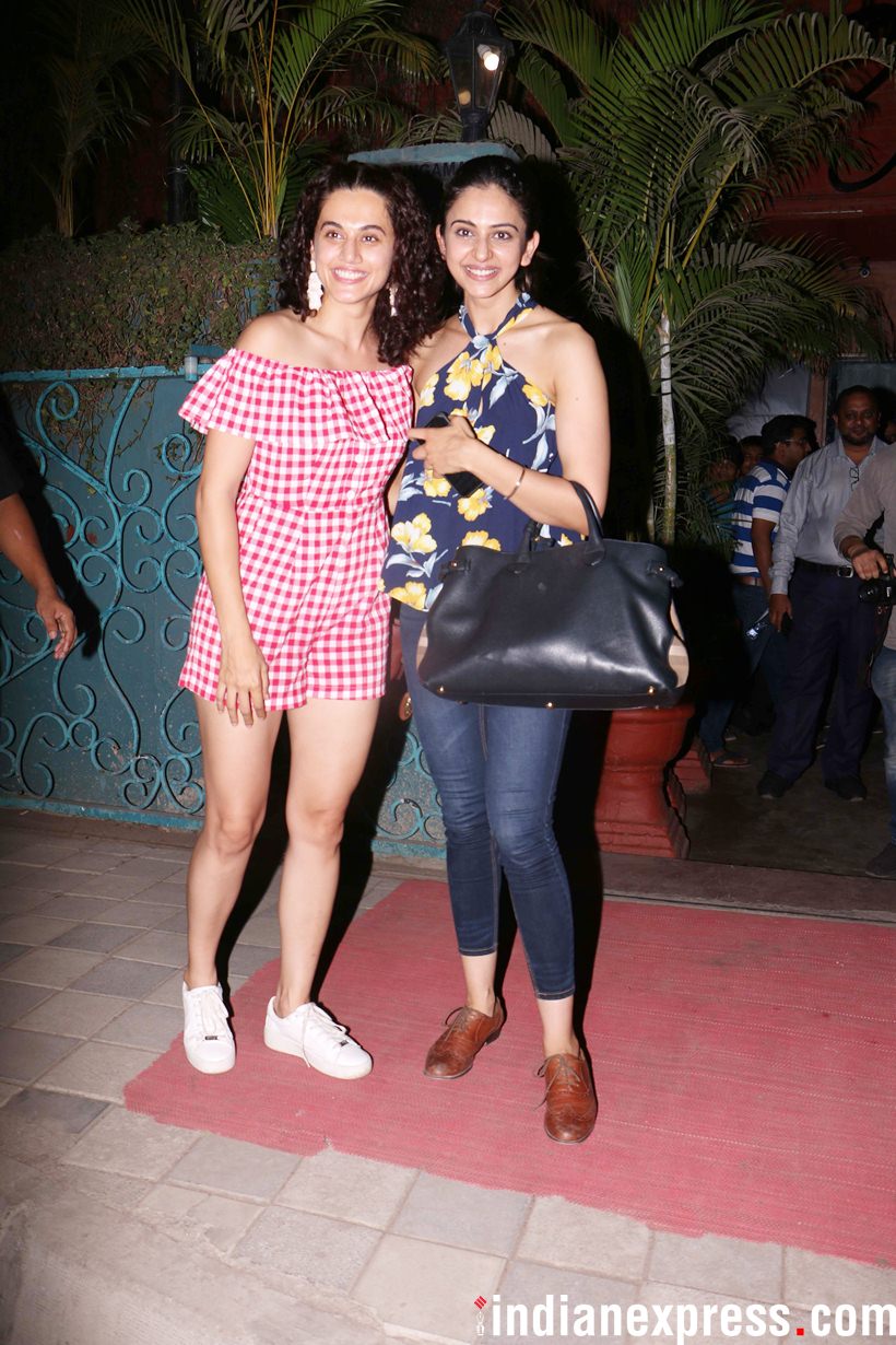 Taapsee pannu and rakul preet