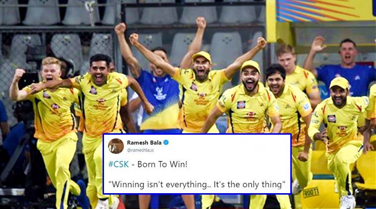 CSK wins IPL for the THIRD time 