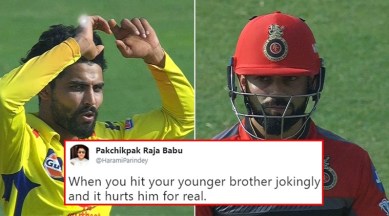 IPL 2018 CSK vs RCB: Jadeja's reaction on taking Kohli's wicket, Dhoni's  lightning fast stumping exhibit get Twitterati buzzing | Trending News,The  Indian Express