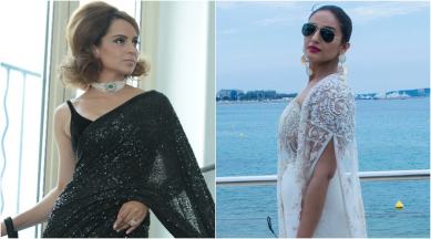 Kangana Ranaut and huma qureshi at Cannes Film Festival
