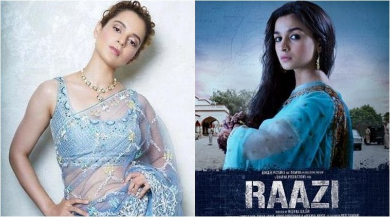 Kangana Ranaut All Praise For Raazi: Alia Is The Undisputed Queen ...