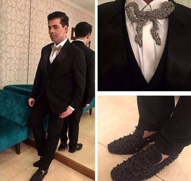 Karan Johar, Karan Johar birthday, Karan Johar fashion, Karan Johar quirky fashion, Karan Johar latest outfits, Karan Johar airport looks, Karan Johar men fashion, Karan Johar suits, indian express, indian express news
