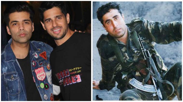Karan Johar, Vikram Batra biopic, Sidharth Malhotra