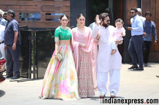 saif and kareena at sonam and anand's wedding