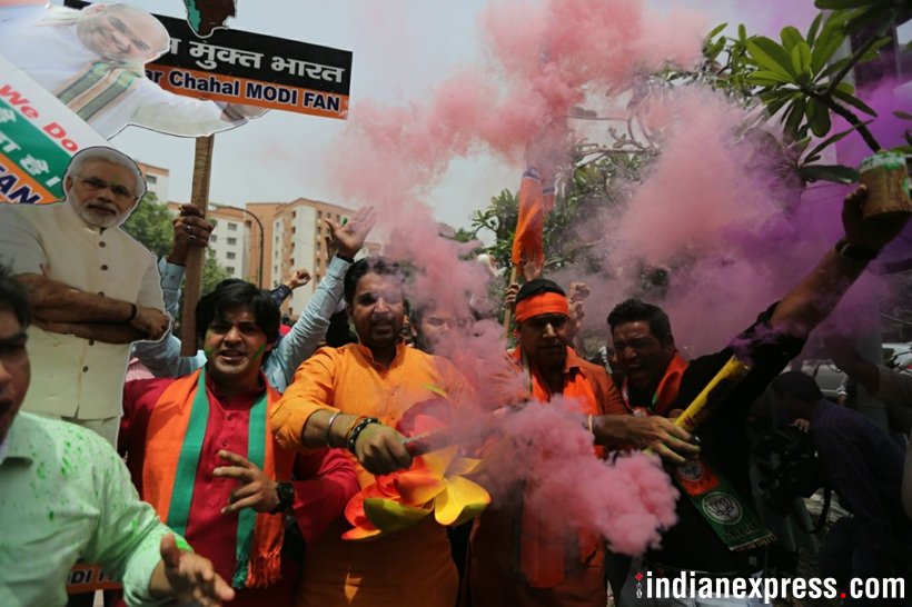 Karnataka Election Results 2018: Celebrations begin as BJP retains the southern state