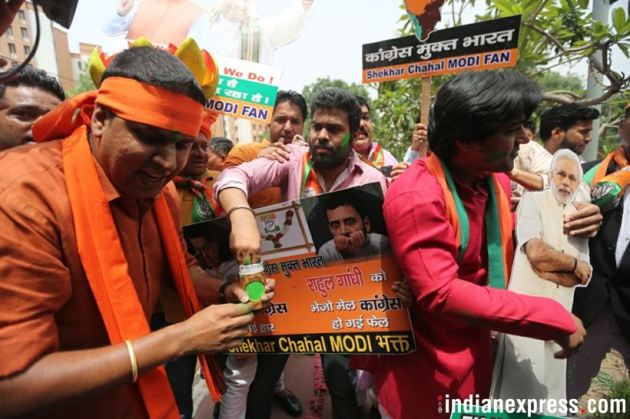 Karnataka Election Results 2018: Celebrations begin as BJP retains the southern state