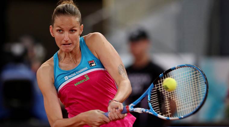 Furious Karolina Pliskova bashes umpire's chair after losing in Italian Open; watch video ...