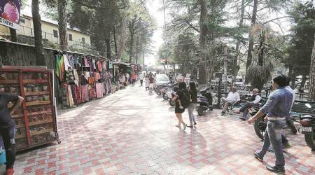 kasauli, demolition drive, kasauli demolition, punjab, tourist inflow, indian express