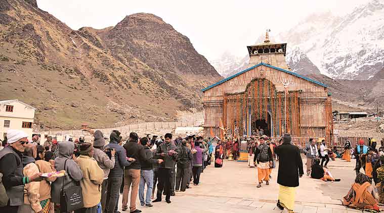 Pilgrim’s progress in Kedarnath, brick by brick in tough terrain, difficult weather