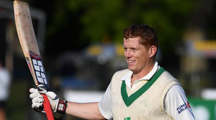 Kevin O’Brien becomes Ireland’s first batsman to score Test century ...