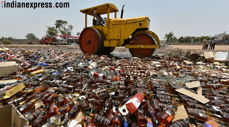 One crore of liquor Gujarat couldn't drink