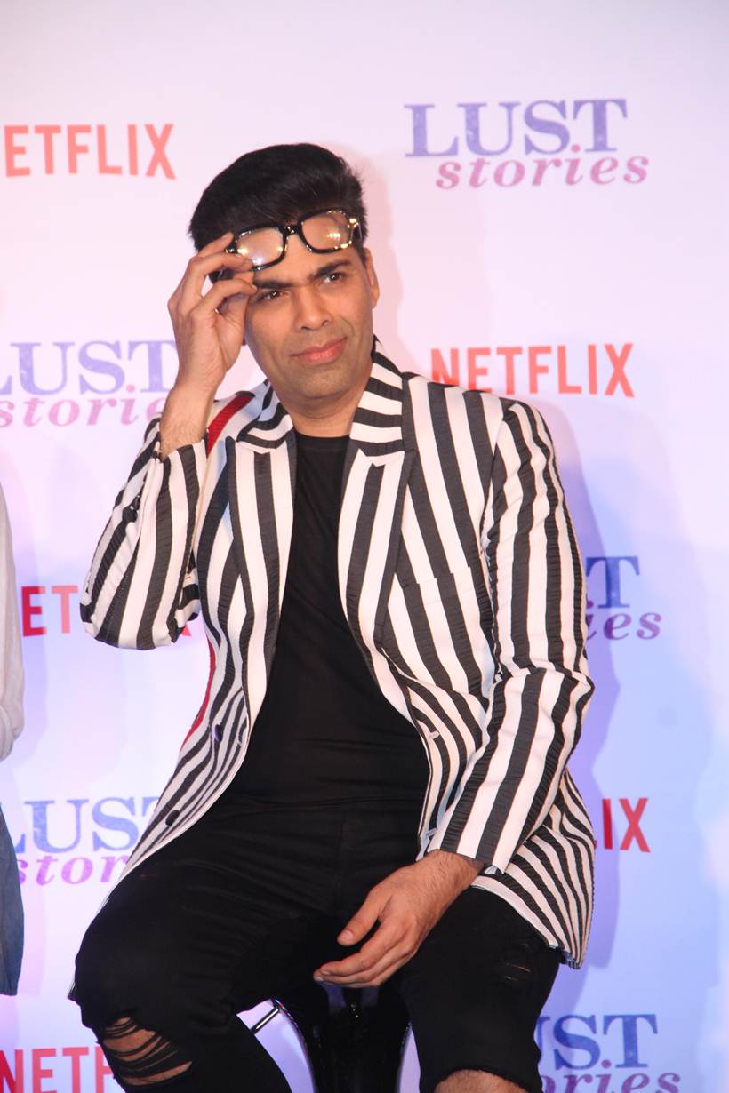 karan johar at lust stories trailer launch