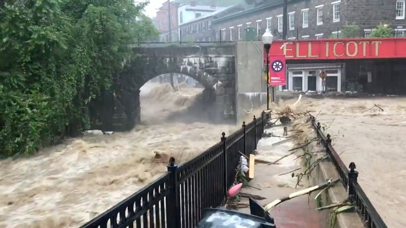 In pictures : The catastrophic Maryland flash flood