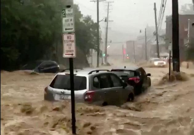 In pictures : The catastrophic Maryland flash flood