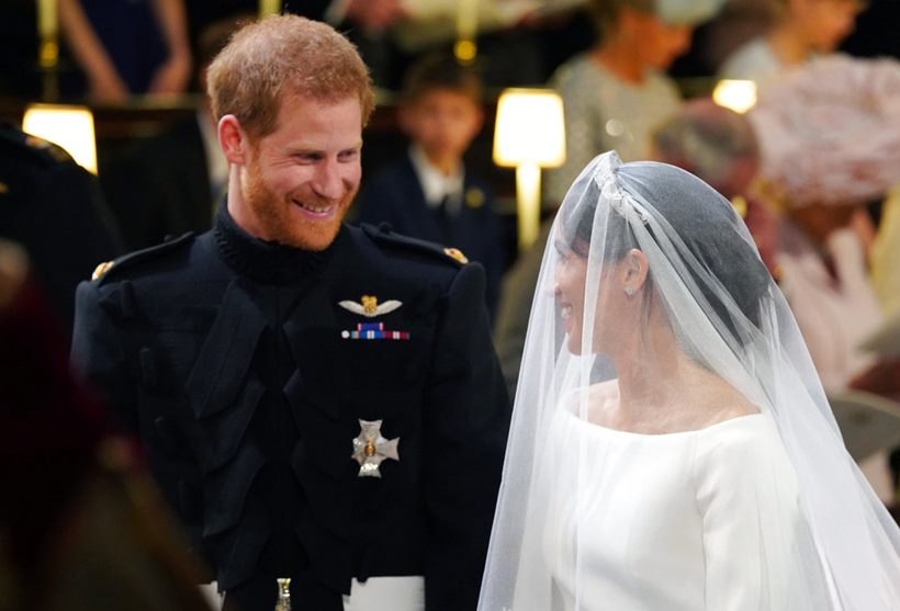 Prince harry and meghan markle got married