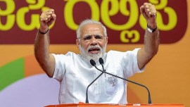 Modi hits back at Congress, raises National Herald case