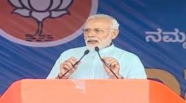 karnataka assembly elections 2018, pm modi, kannada, modi speech in karnataka, modi kannada translator, indian express