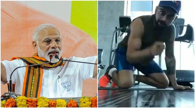 Narendra Modi and Virat Kohli