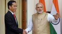 Prime Minister Narendra Modi with Indonesian President Joko Widodo. (File)