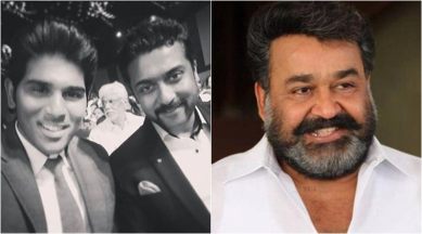 allu sirish with suiya and mohanlal in kv anand film