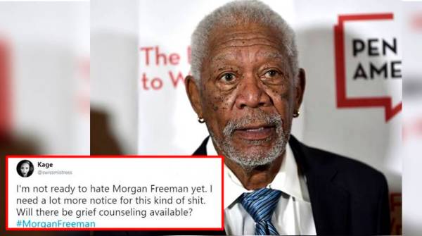 morgan freeman, morgan freeman apologises, metoo, me too, time's up, morgan freeman sex harassment, 8 women morgan freeman sexual assualt, morgan freeman sexual assault, twitter reaction morgan freeman, indian express, indian express trending news