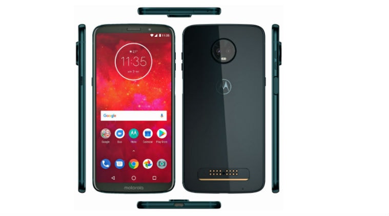 Moto Z3 Play Deep Indigo leaked online, reveals side-mounted ...