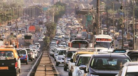 Mumbai, Mumbai traffic, Mumbai congestion, road congestion, delhi congestion, delhi rank, mumbai rank, survey, indian express