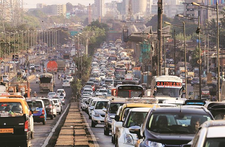 Mumbai’s great traffic crawl: Vehicle population up 50 per cent in five ...