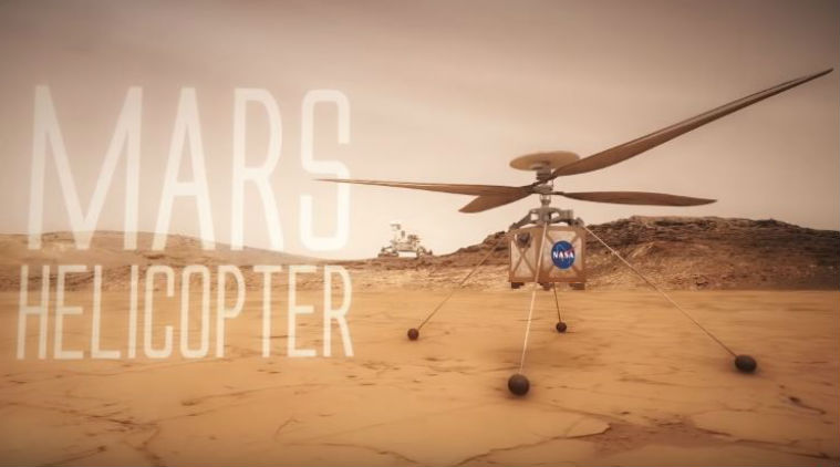 mars rover helicopter