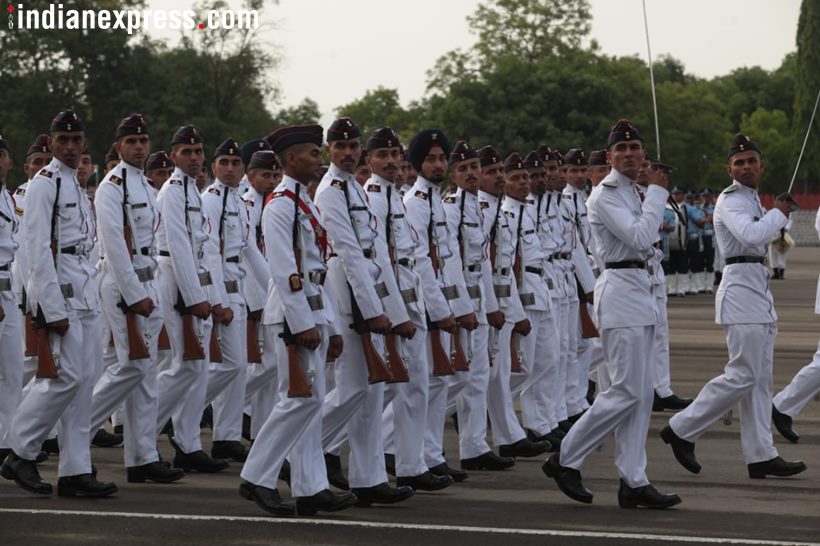 President Ram Nath Kovind reviews passing out parade of 134th course of NDA