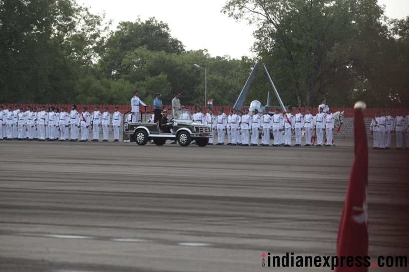 President Ram Nath Kovind reviews passing out parade of 134th course of NDA