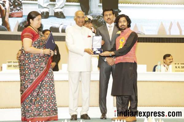 riddhi sen at national awards