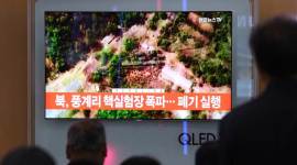 North Korea demolishes nuke test site with series of blasts